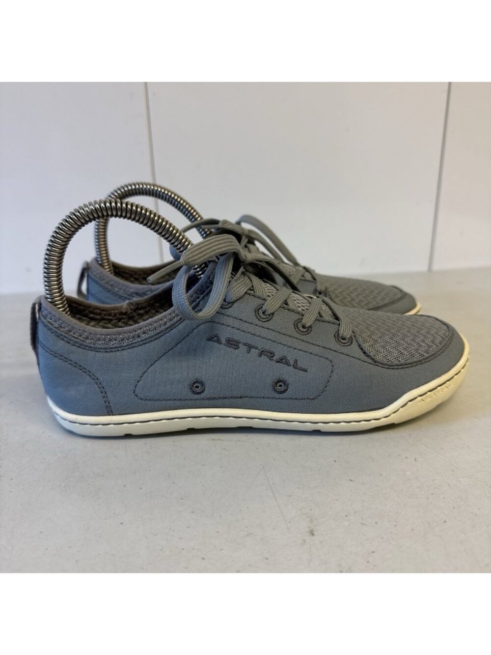 ASTRAL Womens Loyak Water Shoe Size 6 Gray Mesh Sneaker Hiking Outdoor Casual